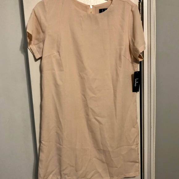 NWT Lulu’s Shift and Shout Shift Dress, Blush Pink - Picture 7 of 8